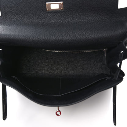 Hermes Togo Kelly Retourne 32 Black 5 of 10
