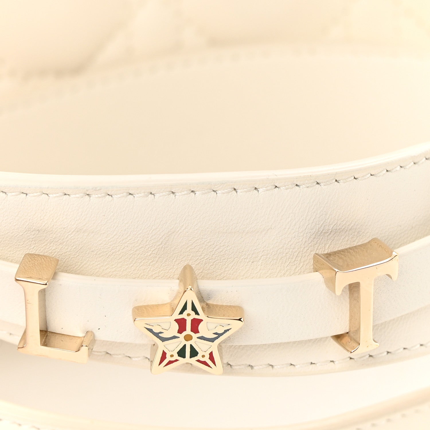 Christian Dior Lambskin Cannage Small My ABCDior Lady Dior White 16 of 16
