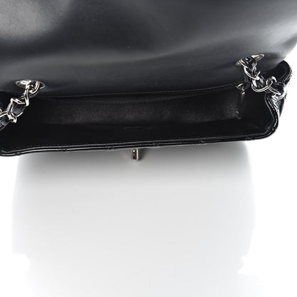 Chanel Patent Calfskin Quilted Mini Rectangular Flap Black 5 of 10
