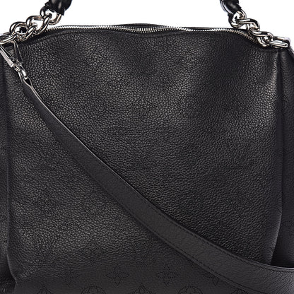 Louis Vuitton Mahina Babylone Chain BB Black 10 of 10