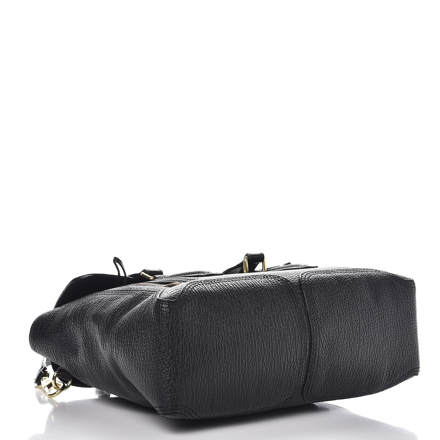 3.1 Phillip Lim 3.1 Textured Calfskin Medium Pashli Satchel Black 4 of 7