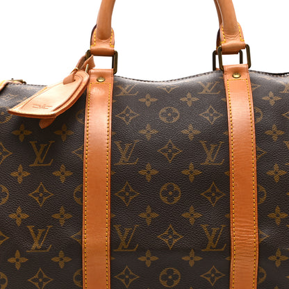 Louis Vuitton Monogram Keepall Bandouliere 50 7 of 9