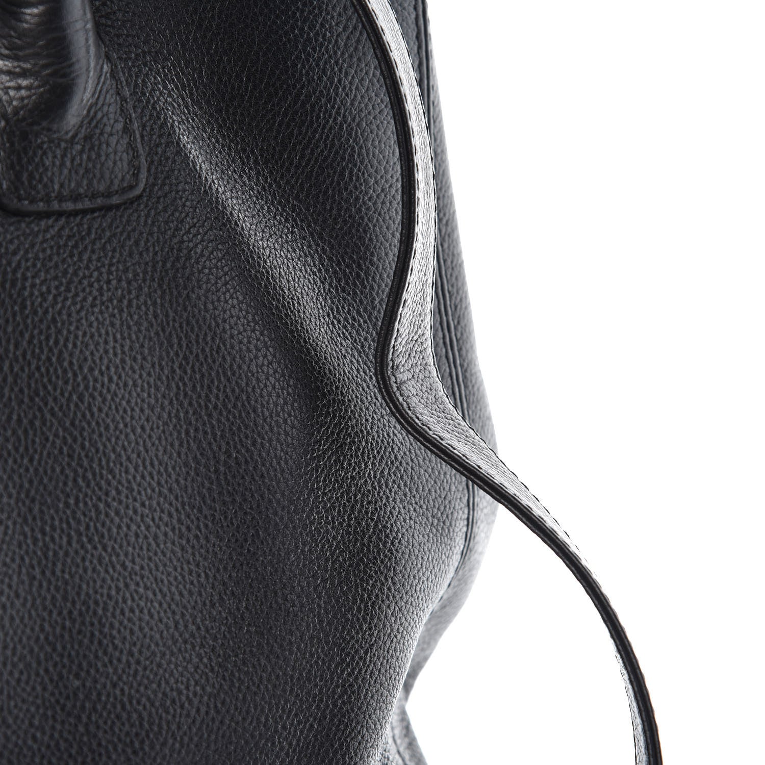 Chanel Calfskin Cerf Shopper Tote Black 12 of 12