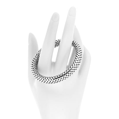 John Hardy Sterling Silver 10mm Dot Bangle Bracelet 2 of 5
