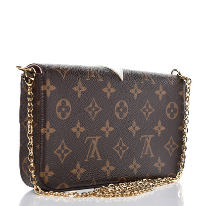 Louis Vuitton Monogram Lovely Birds Pochette Felicie Chain Wallet 9 of 13