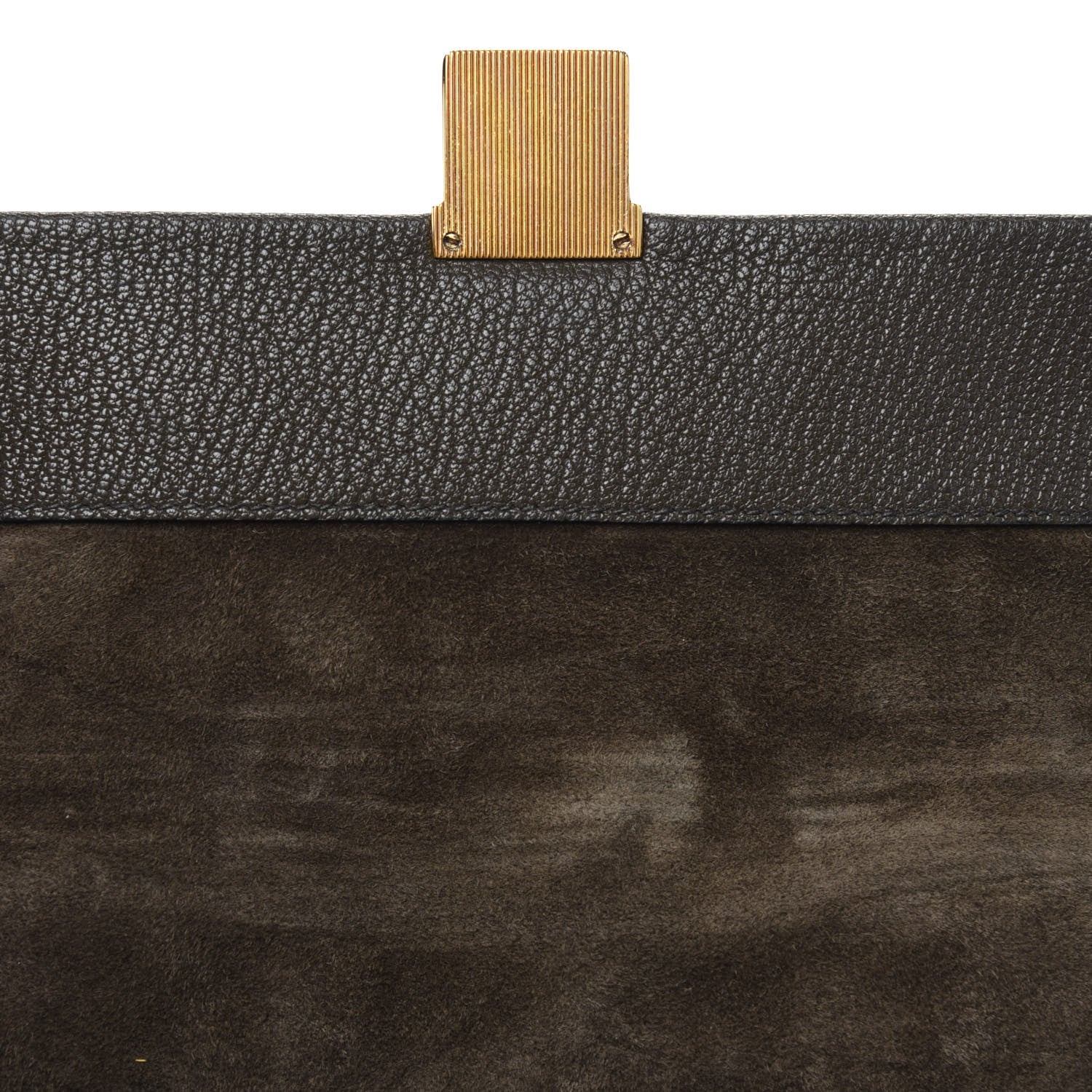 Miu Miu Goatskin Bandoliera Madras Shoulder Bag Dark Green 8 of 16