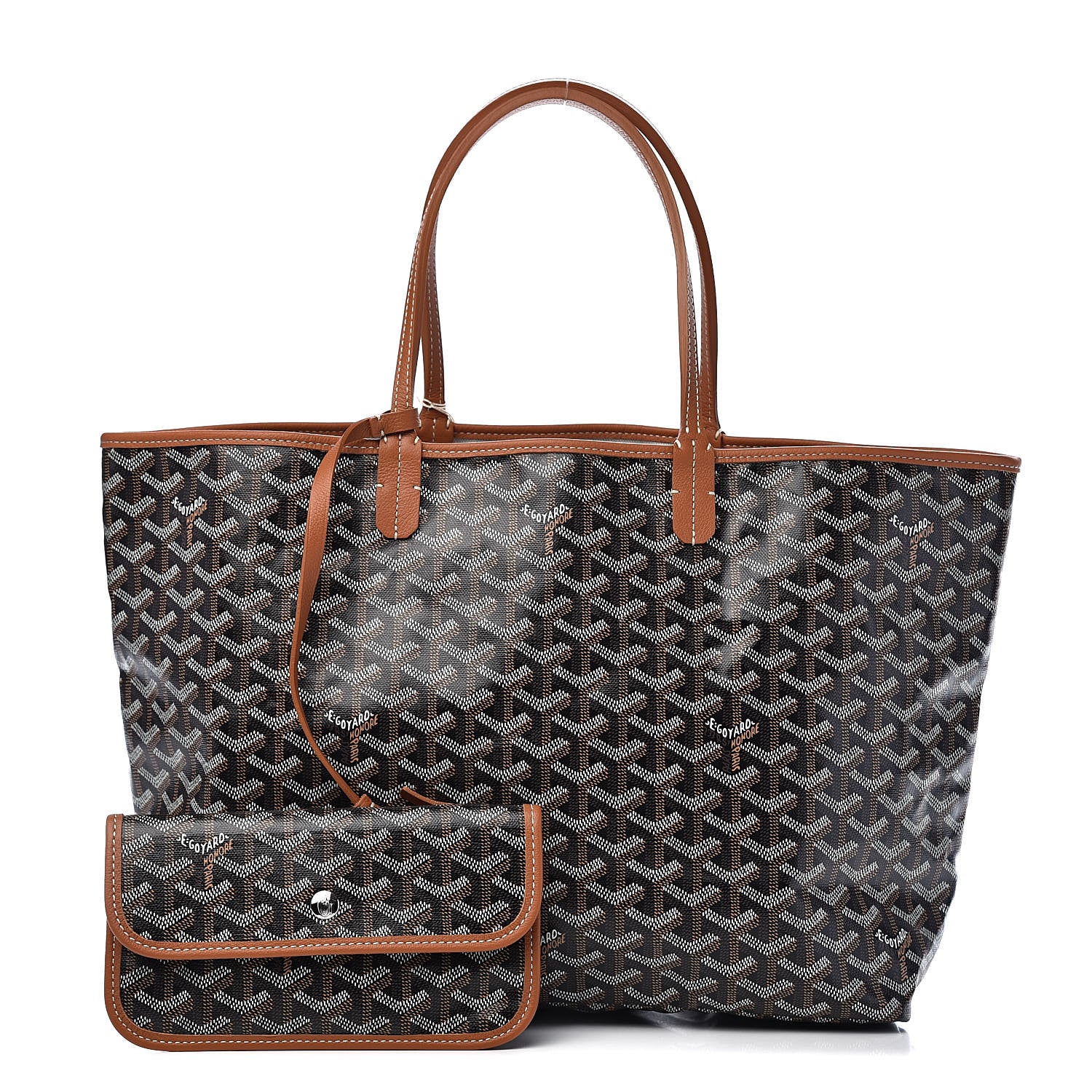 Goyard Goyardine Saint Louis PM Black Gold 1 of 11
