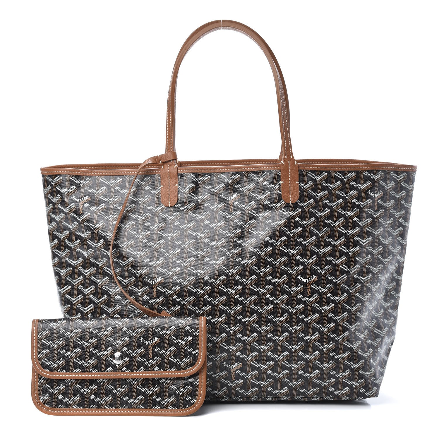 Goyard Goyardine Saint Louis PM Black Gold 1 of 10