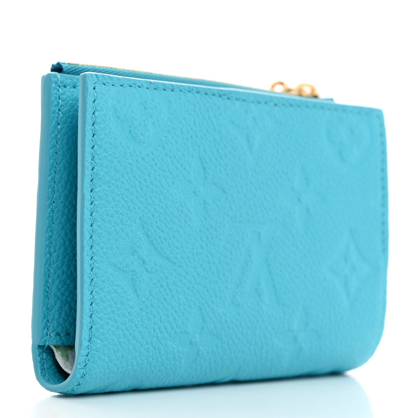 X TM Empreinte Monogram Lisa Wallet Kabira Blue