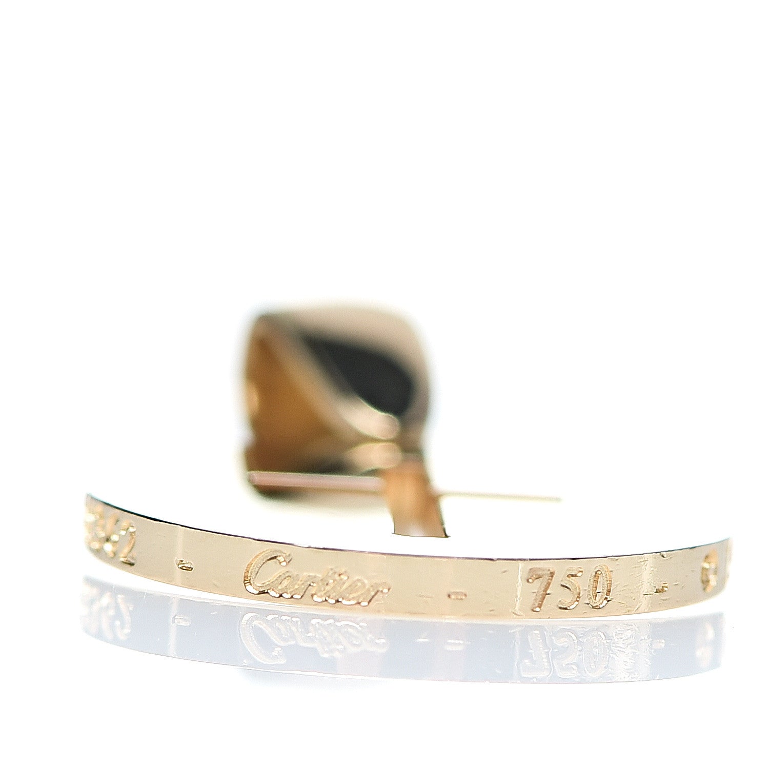 Cartier 18K Yellow Gold Cross Symbol Pendant 4 of 6