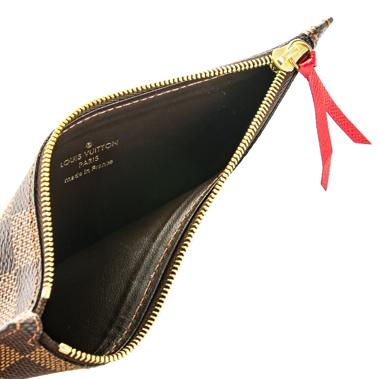Damier Ebene Josephine Wallet Zippered Insert