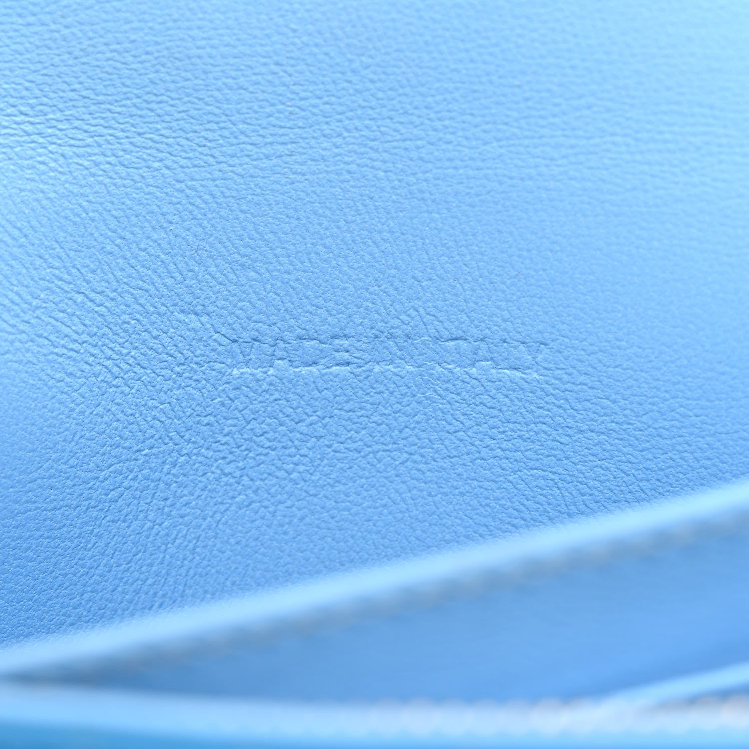 Christian Dior Lambskin Cannage Miss Dior Promenade Pouch Blue 7 of 12