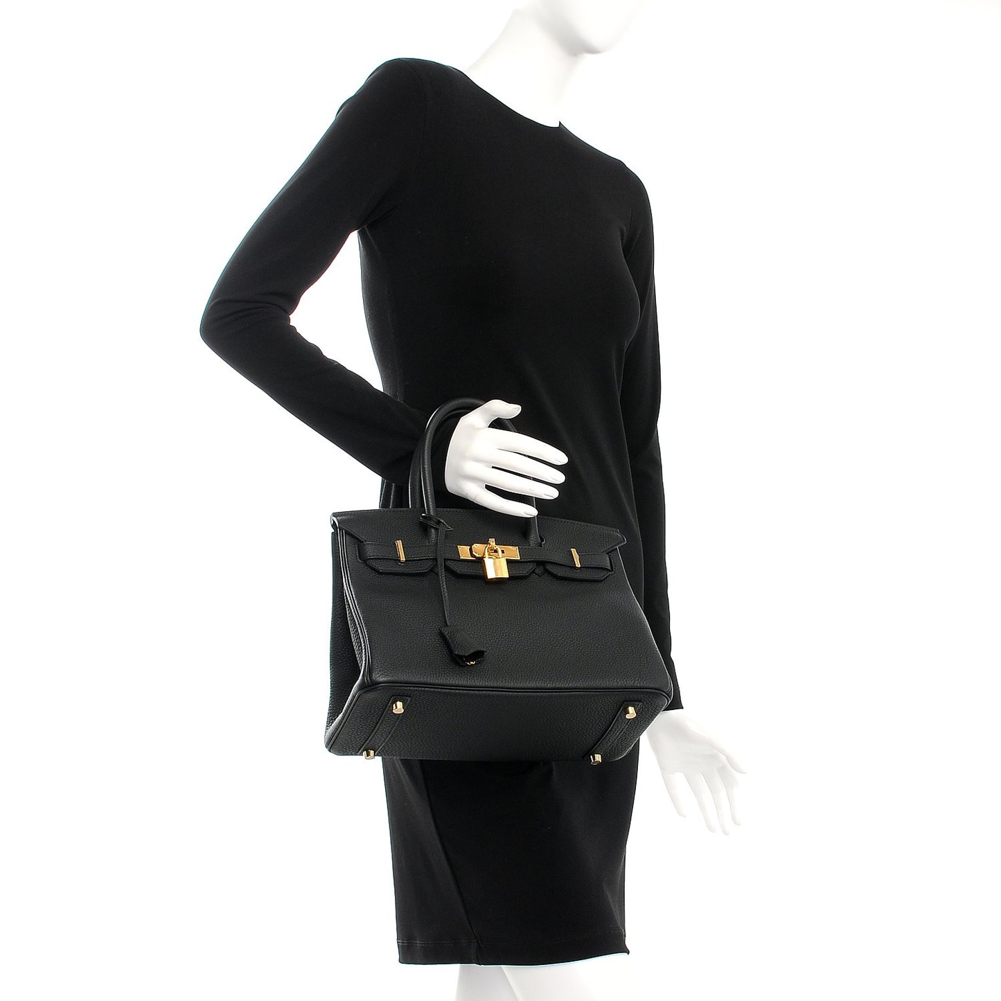 Togo Birkin 30 Black