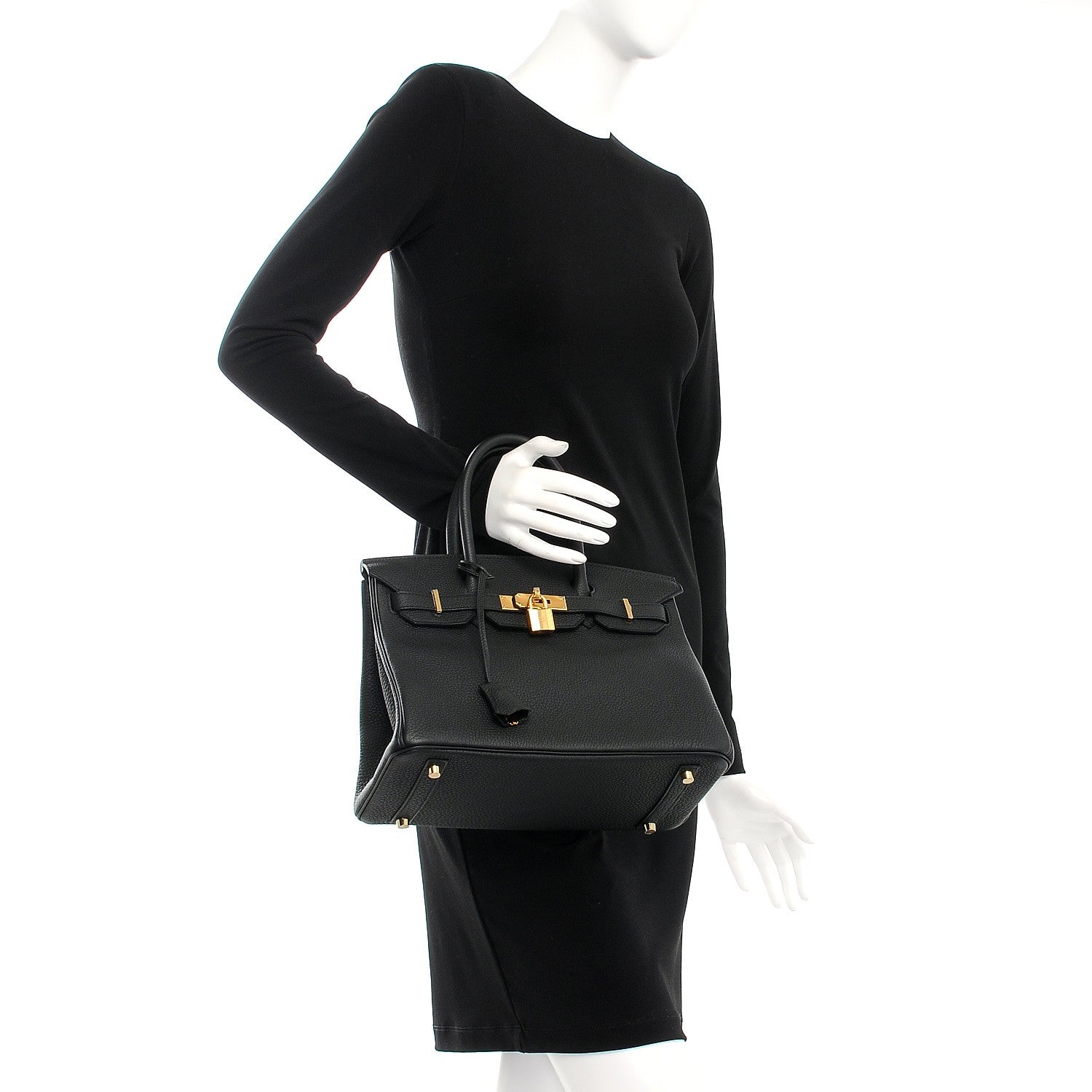 Hermes Togo Birkin 30 Black 2 of 29