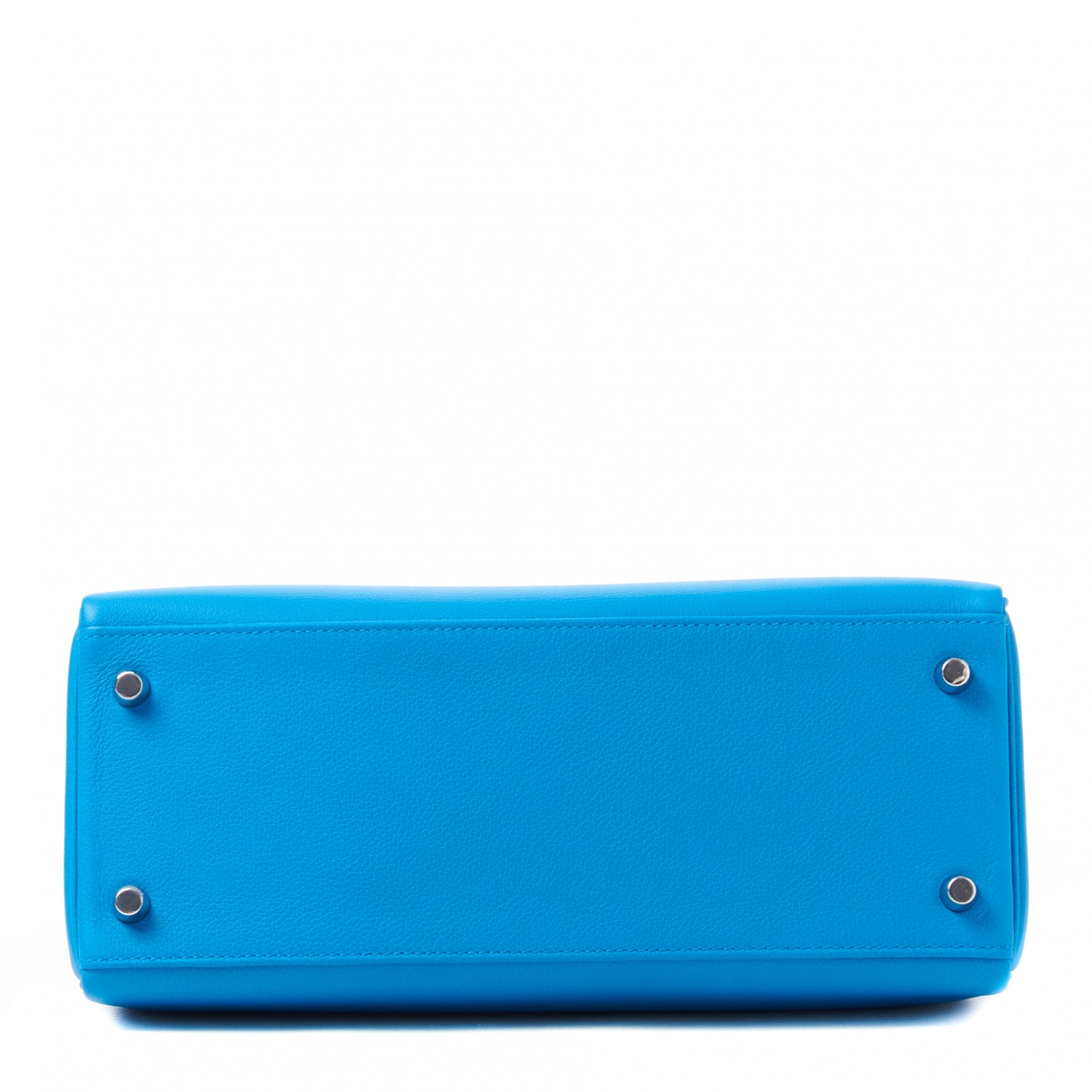 Hermes Evercolor Kelly Retourne 28 Bleu Frida 6 of 35
