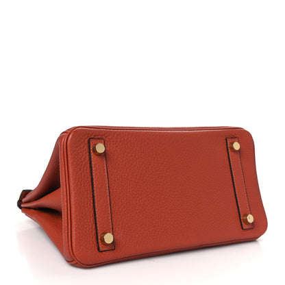 Hermes Togo Birkin 25 Cuivre 4 of 11