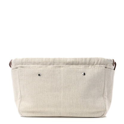Hermes Canvas Barenia Fourbi 25 MM Pouch Naturel Fauve 1 of 10