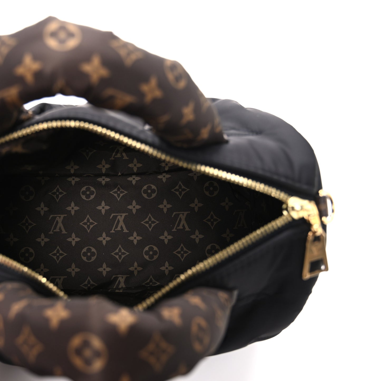 Econyl Mini Monogram Pillow Speedy Bandouliere 25 Black