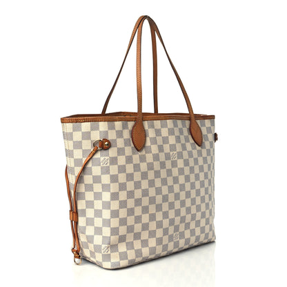 Louis Vuitton Damier Azur Neverfull MM 3 of 10