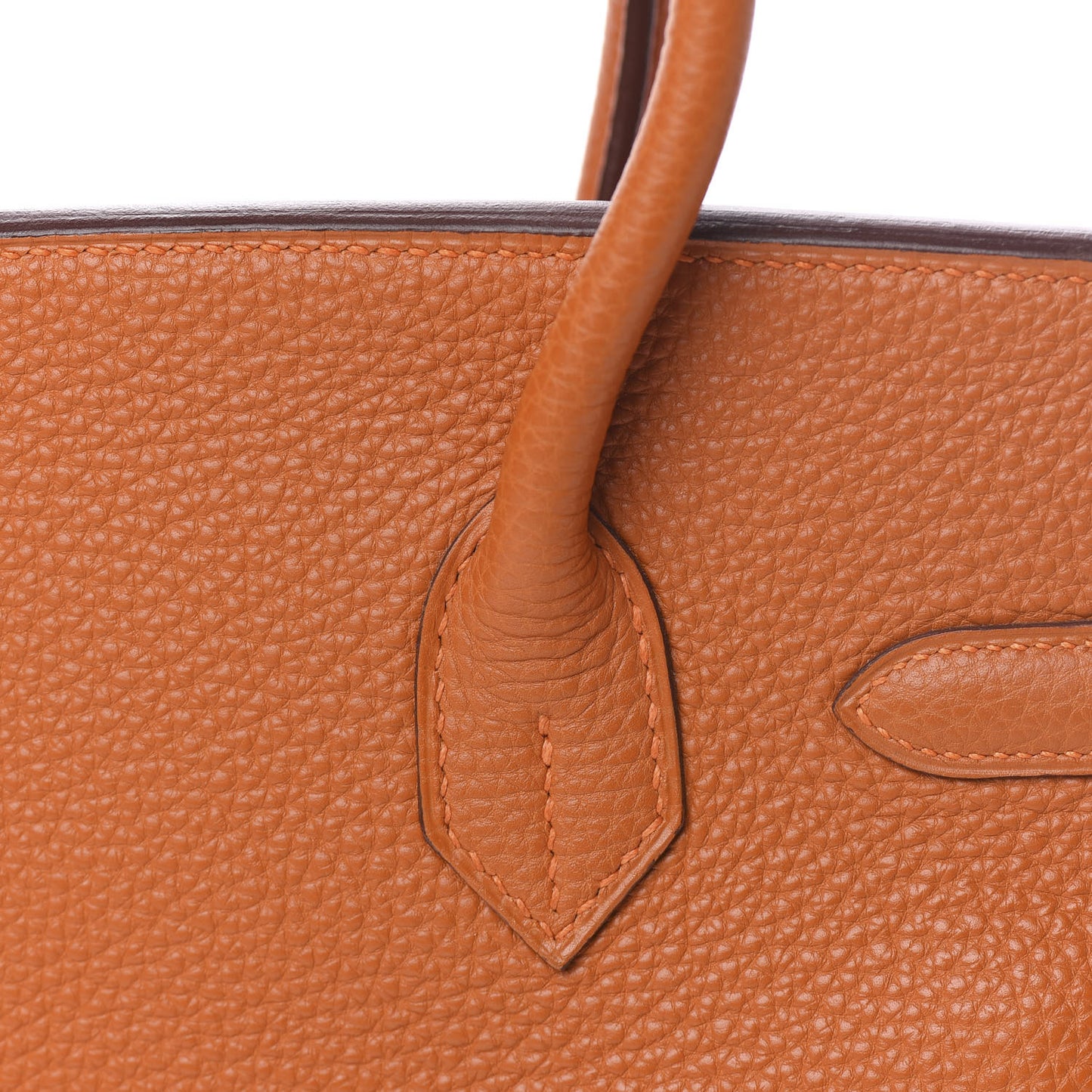 Togo Verso Birkin 30 Potiron Fauve