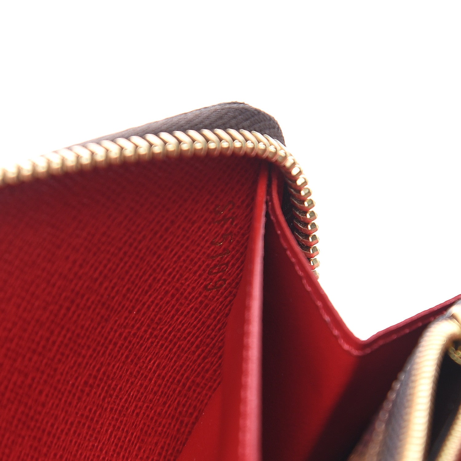 Louis Vuitton Damier Ebene Clemence Wallet 7 of 8