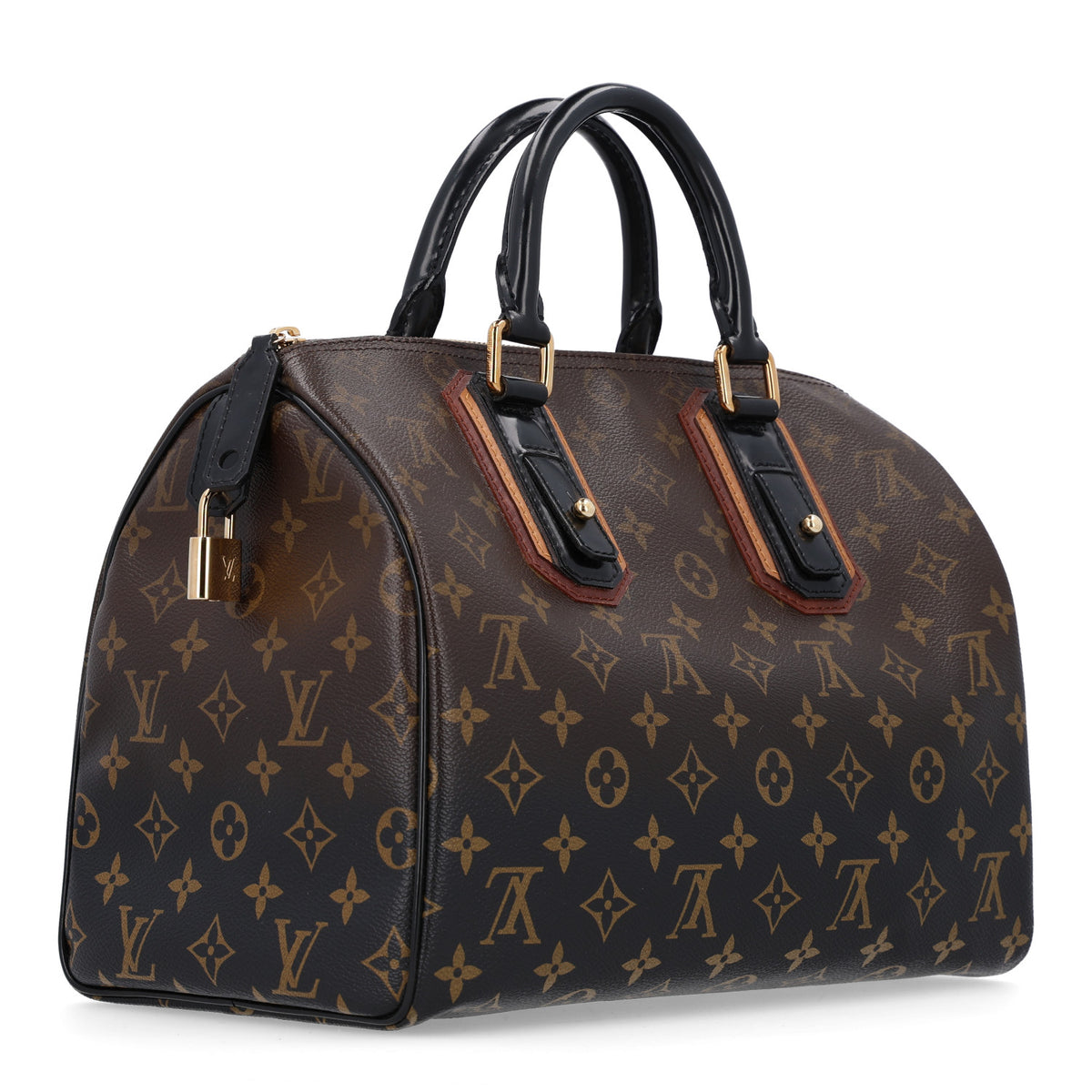 Louis Vuitton Monogram Mirage Speedy 30 Black 3 of 9