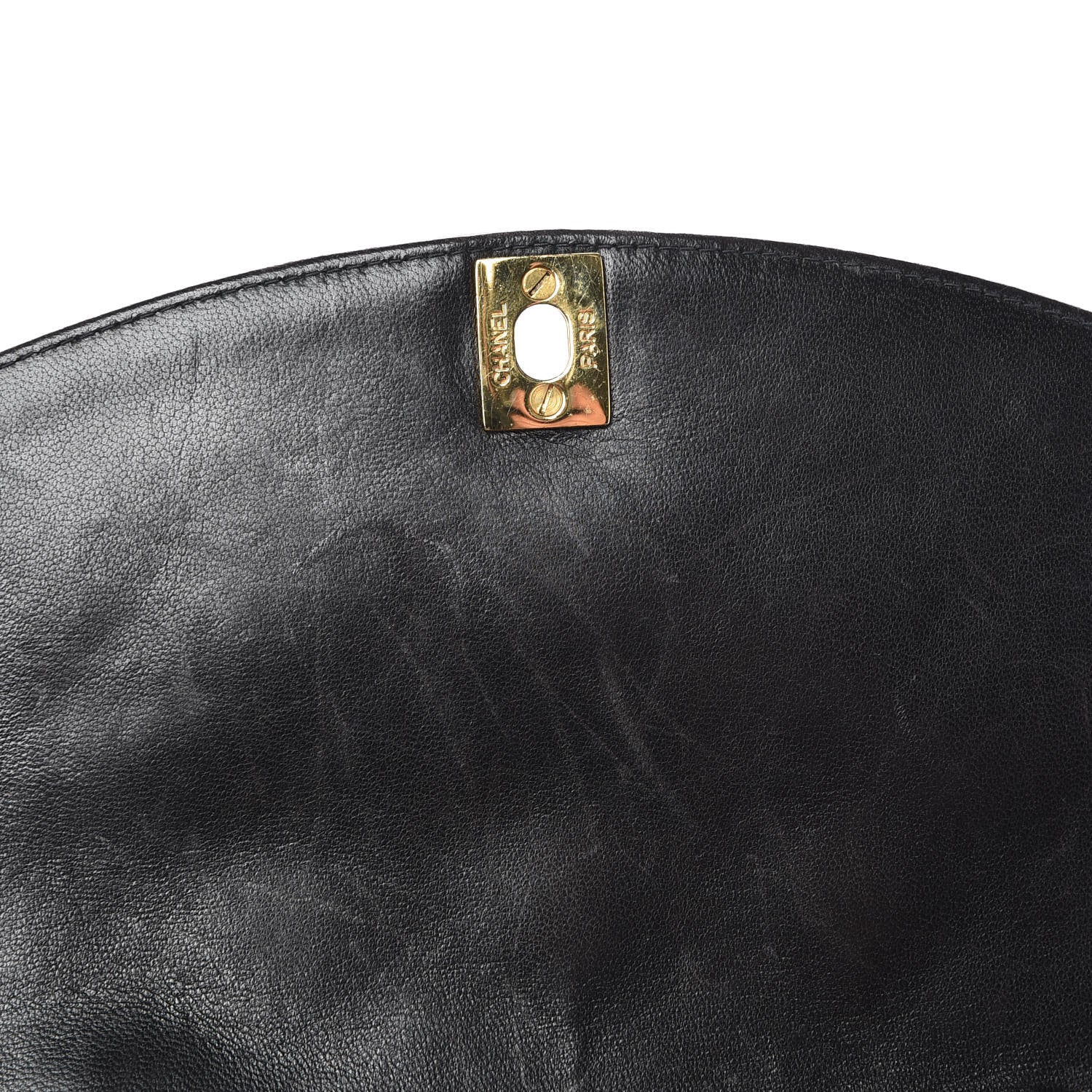 Chanel Lambskin Quilted Small Single Flap Black 10 of 12