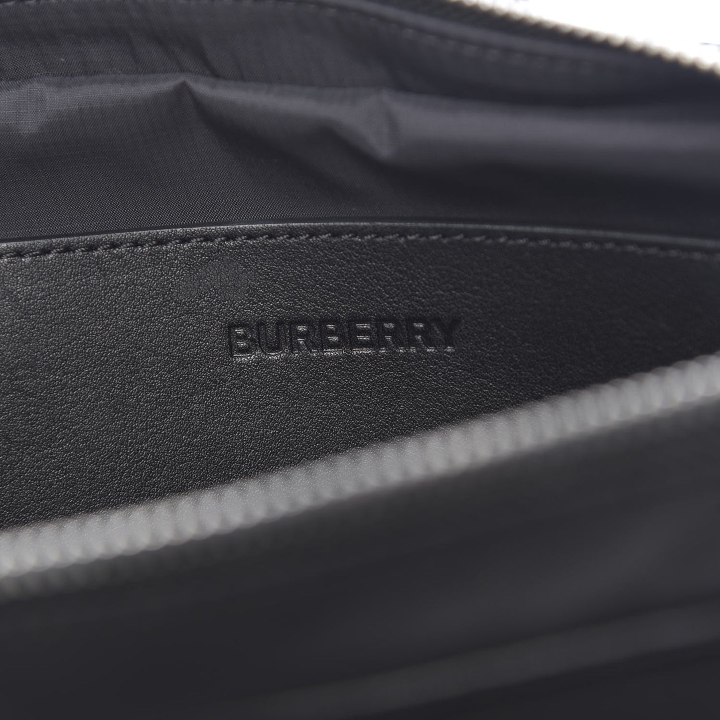 Econyl Logo Print Bum Bag Black