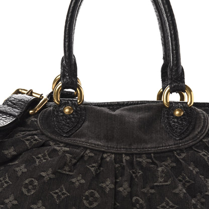 Louis Vuitton Denim Neo Cabby MM Black 14 of 14