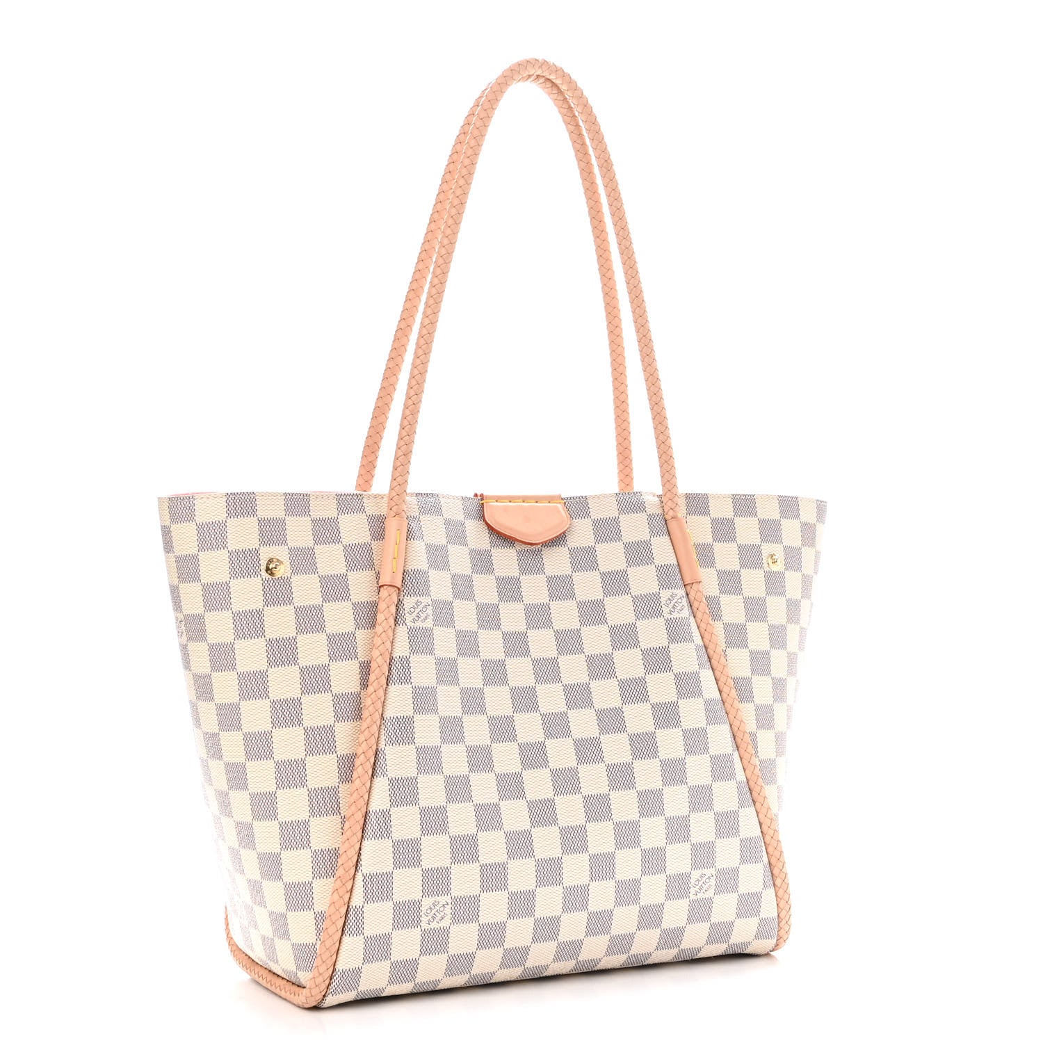 Louis Vuitton Damier Azur Propriano Rose Ballerine 2 of 9