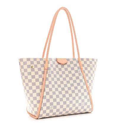 Louis Vuitton Damier Azur Propriano Rose Ballerine 2 of 9