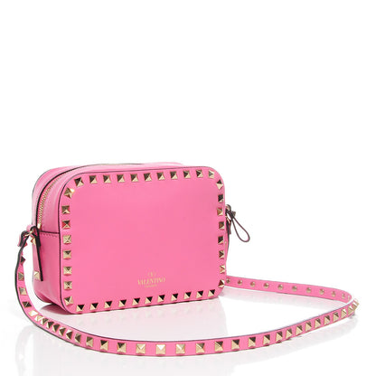Valentino Garavani Vitello Rockstud Camera Crossbody Bag Ninphea 3 of 7