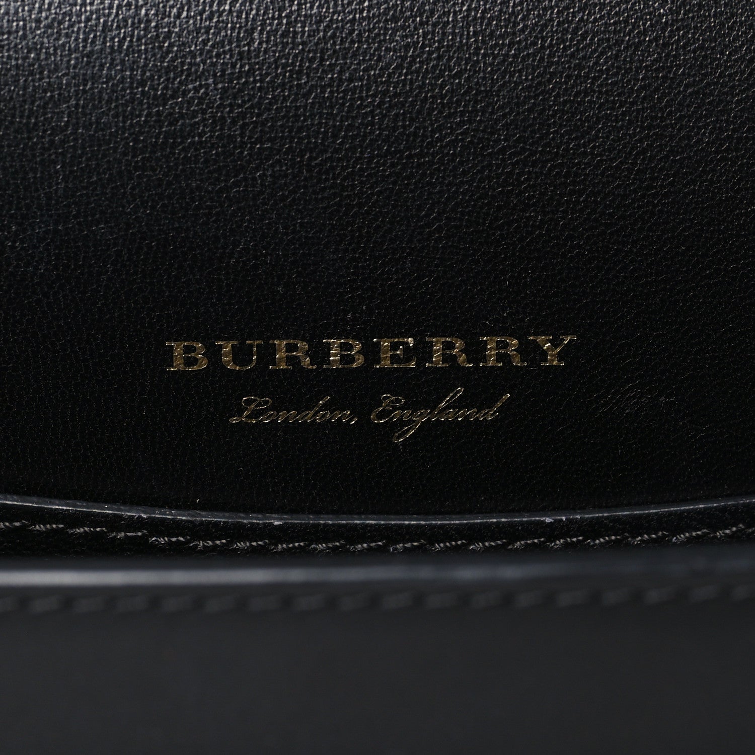 Burberry Smooth Calfskin Square Satchel Black 9 of 10
