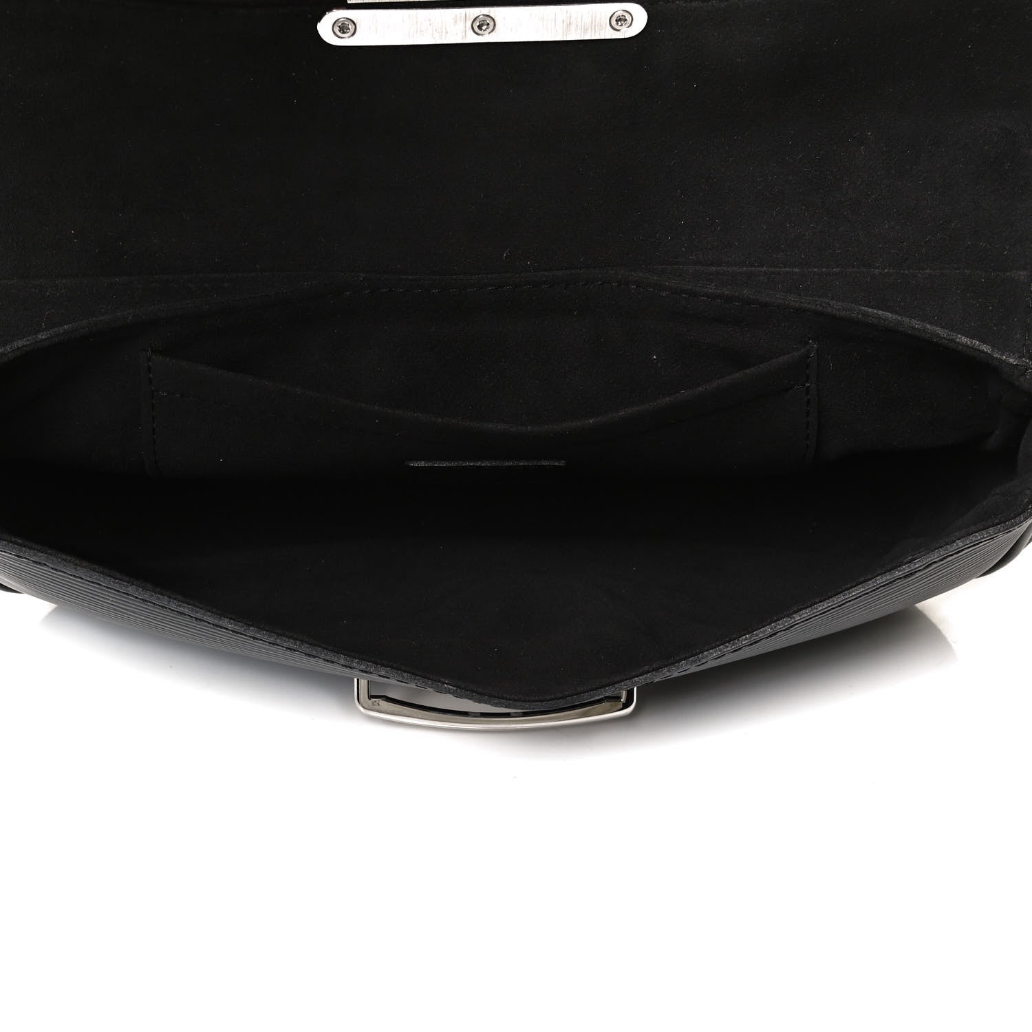 Louis Vuitton Epi Montaigne Clutch Black 5 of 13