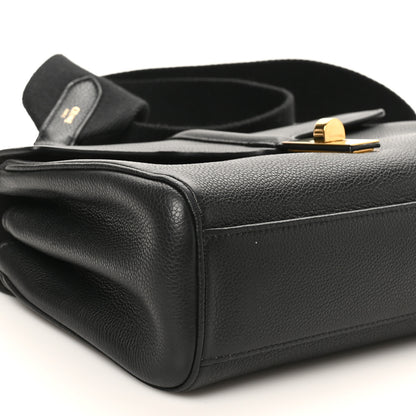 Celine Grained Calfskin Teen Soft 16 Shoulder Bag Black 8 of 9