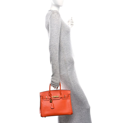 Hermes Epsom BIRKIN 30 Orange 2 of 15
