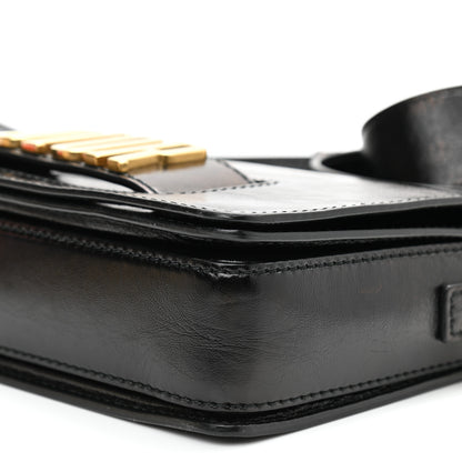 Christian Dior Crinkled Patent Lambskin Dio(r)evolution Flap Bag Black 8 of 14