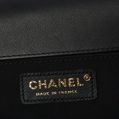 Chanel Calfskin Quilted Medium Boy Flap Black 7 of 7