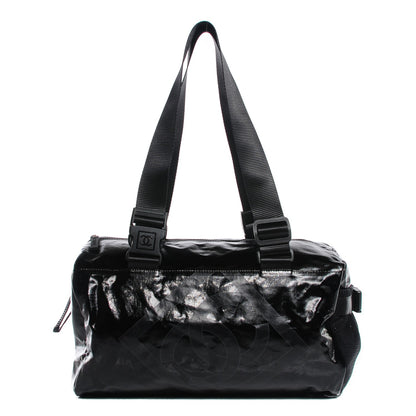 Chanel Coated Canvas Sport Duffel Black 1 of 7