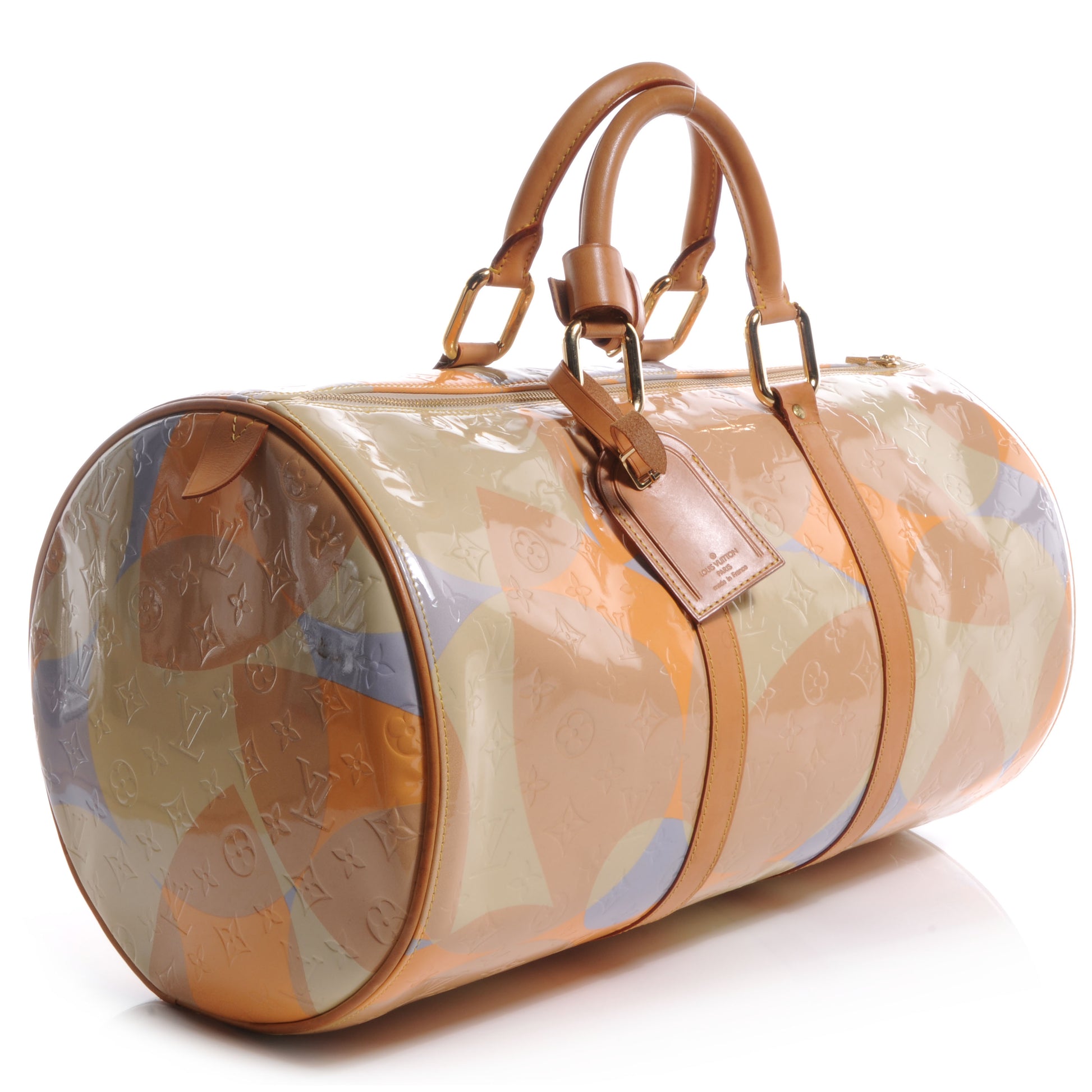 Louis Vuitton Vernis Fleur Barrel 3 of 9