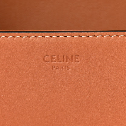 Celine Natural Calfskin Triomphe Shoulder Bag Tan 7 of 10