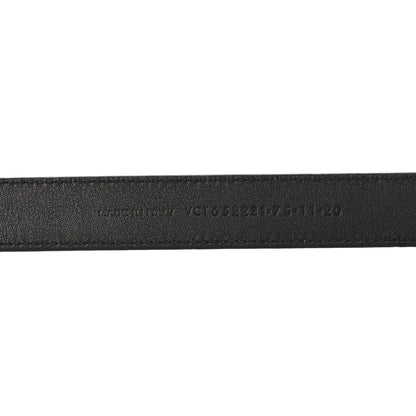Saint Laurent Smooth Calfskin 20mm Cintura Belt 75 30 Belt  Black 6 of 6