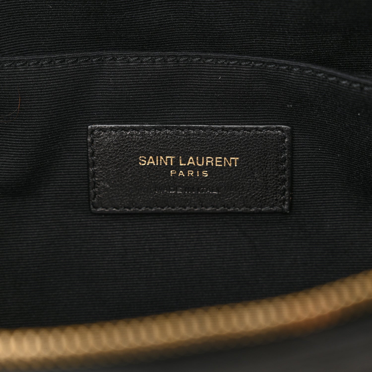 Saint Laurent Rabbit Fur Leopard Print Belt Bag Beige 6 of 13