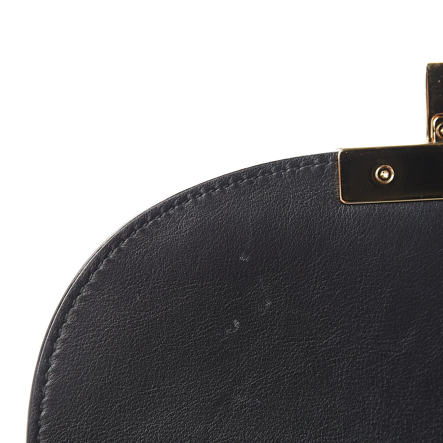 GG Supreme Monogram Web Medium Padlock Messenger Shoulder Bag Black