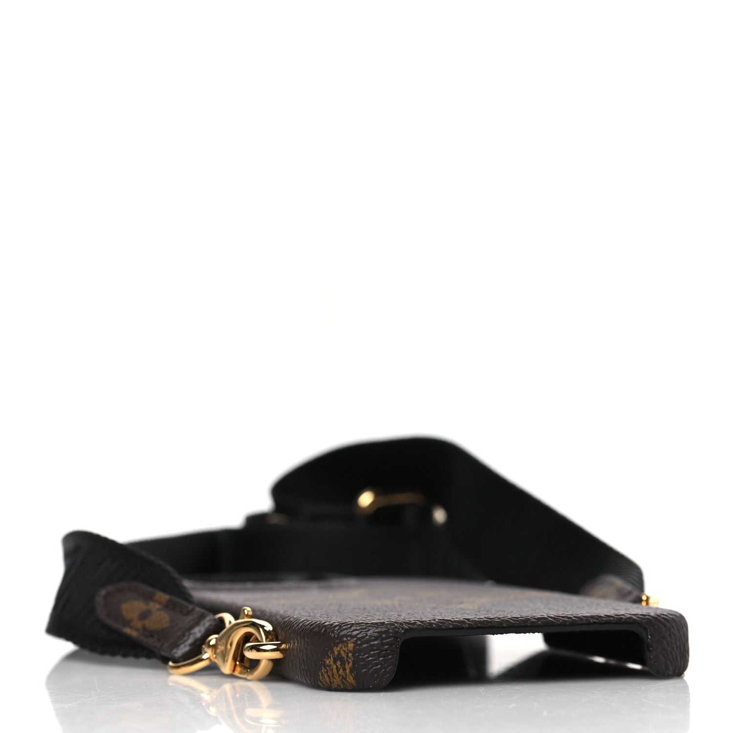 Louis Vuitton Monogram Bumper On Strap iPhone 13 Pro Black 3 of 7
