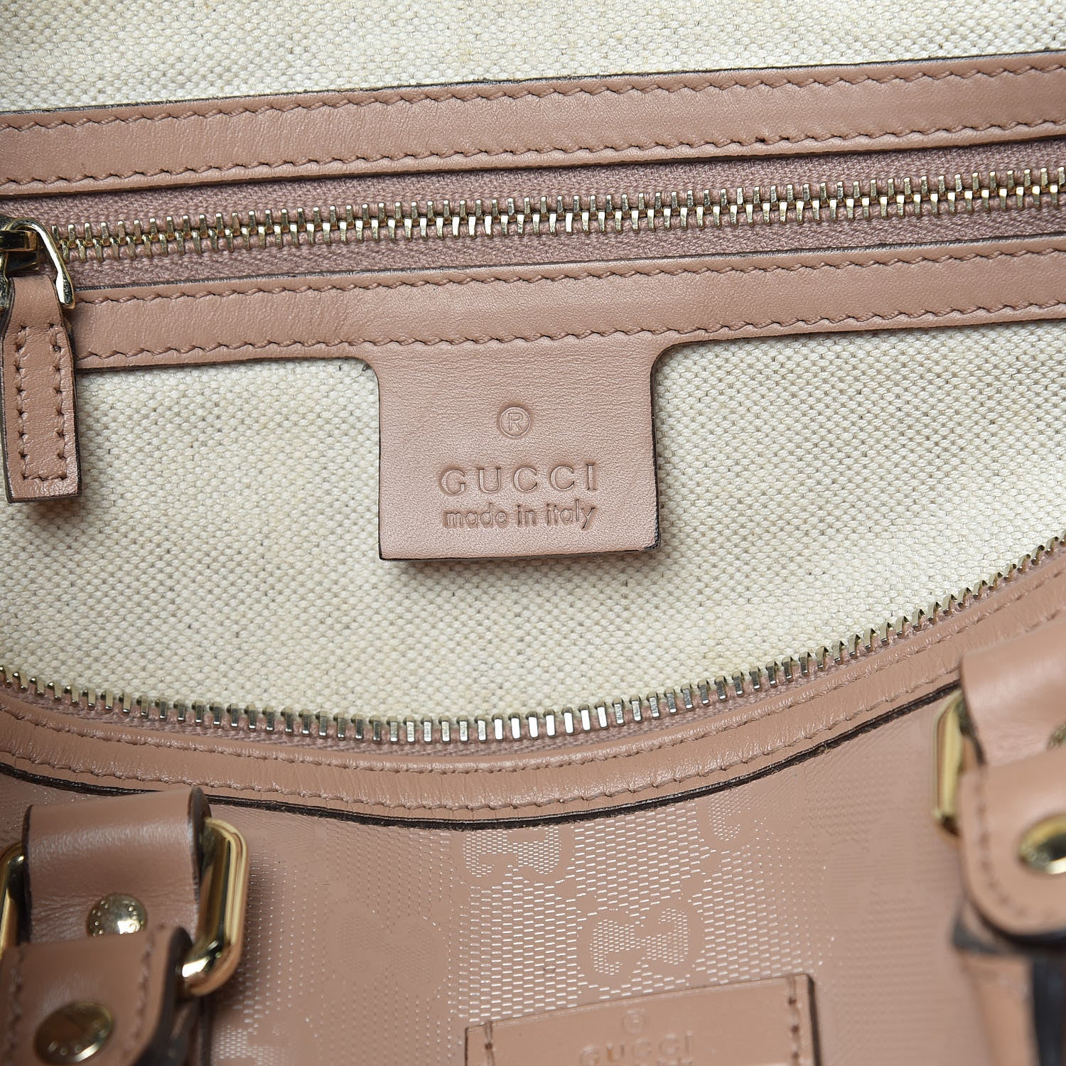 Gucci Imprime Monogram Medium Joy Boston Winter Rose 6 of 18
