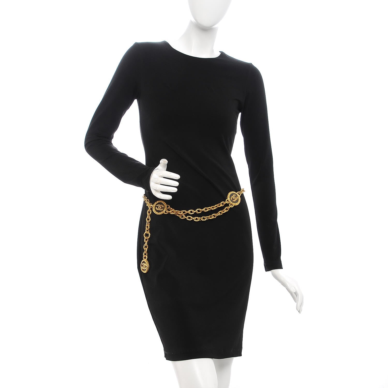 Chanel Chain CC Adjustable Belt Gold 2 of 4