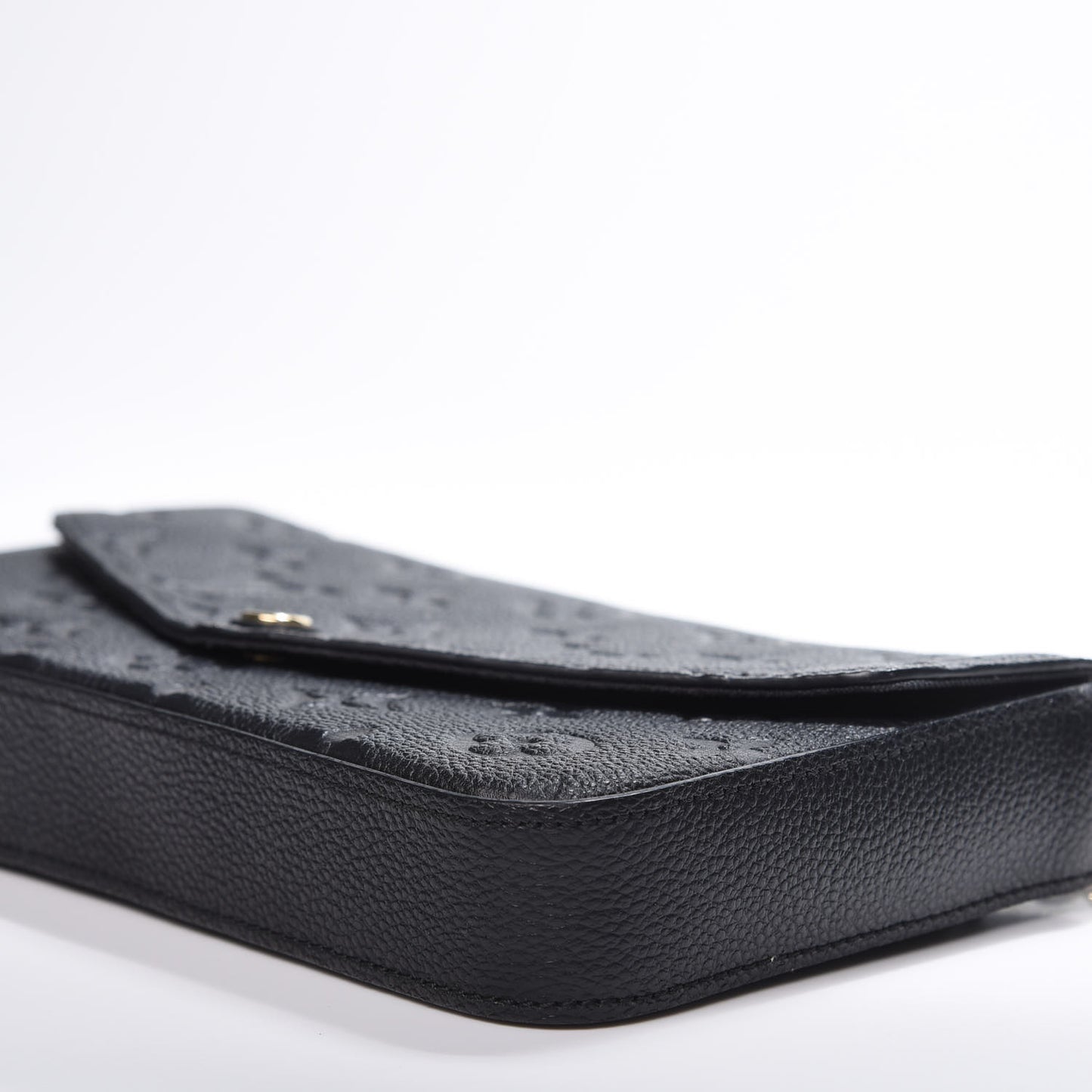 Empreinte Pochette Felicie Chain Wallet Black