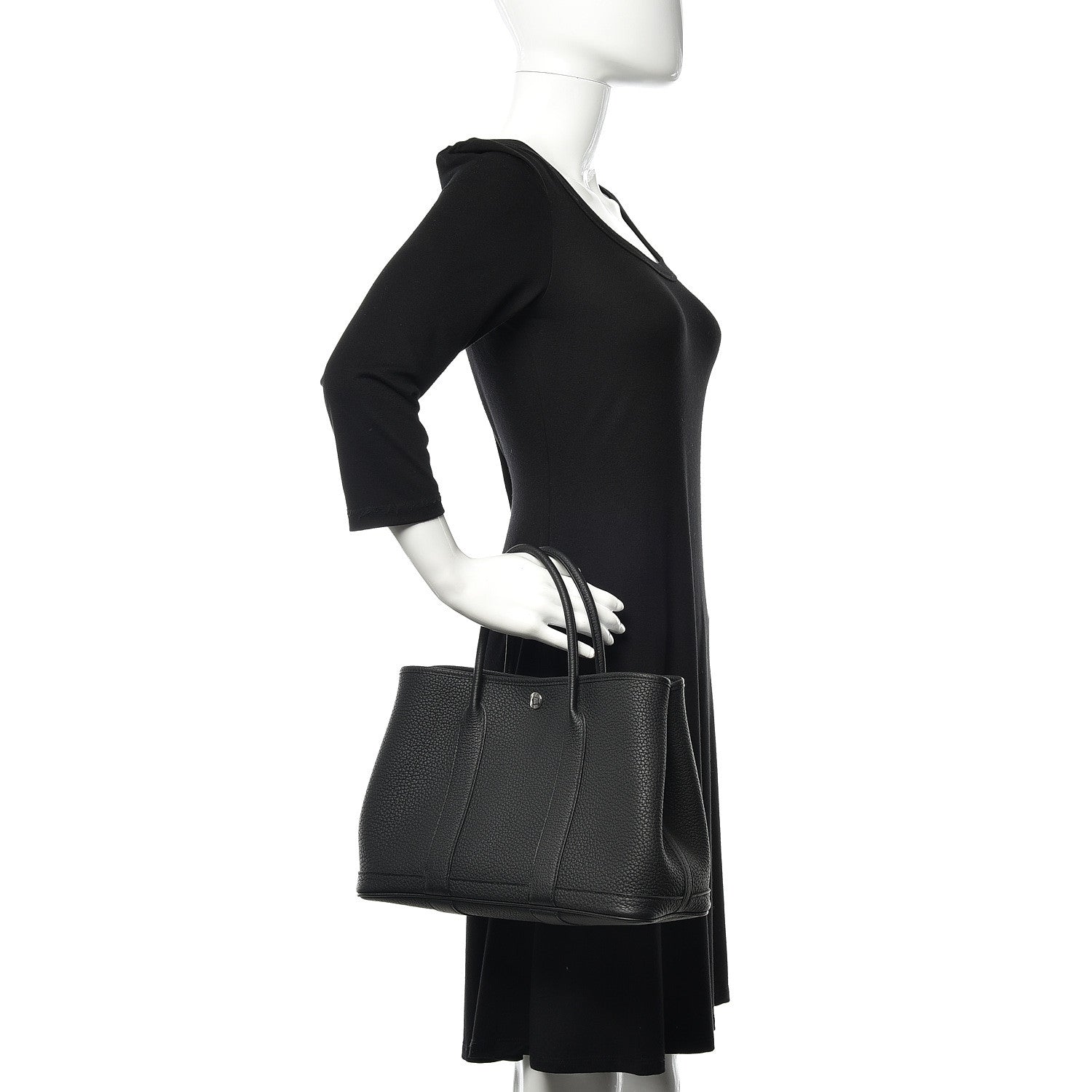 Hermes Negonda Garden Party 30 TPM Black 2 of 11