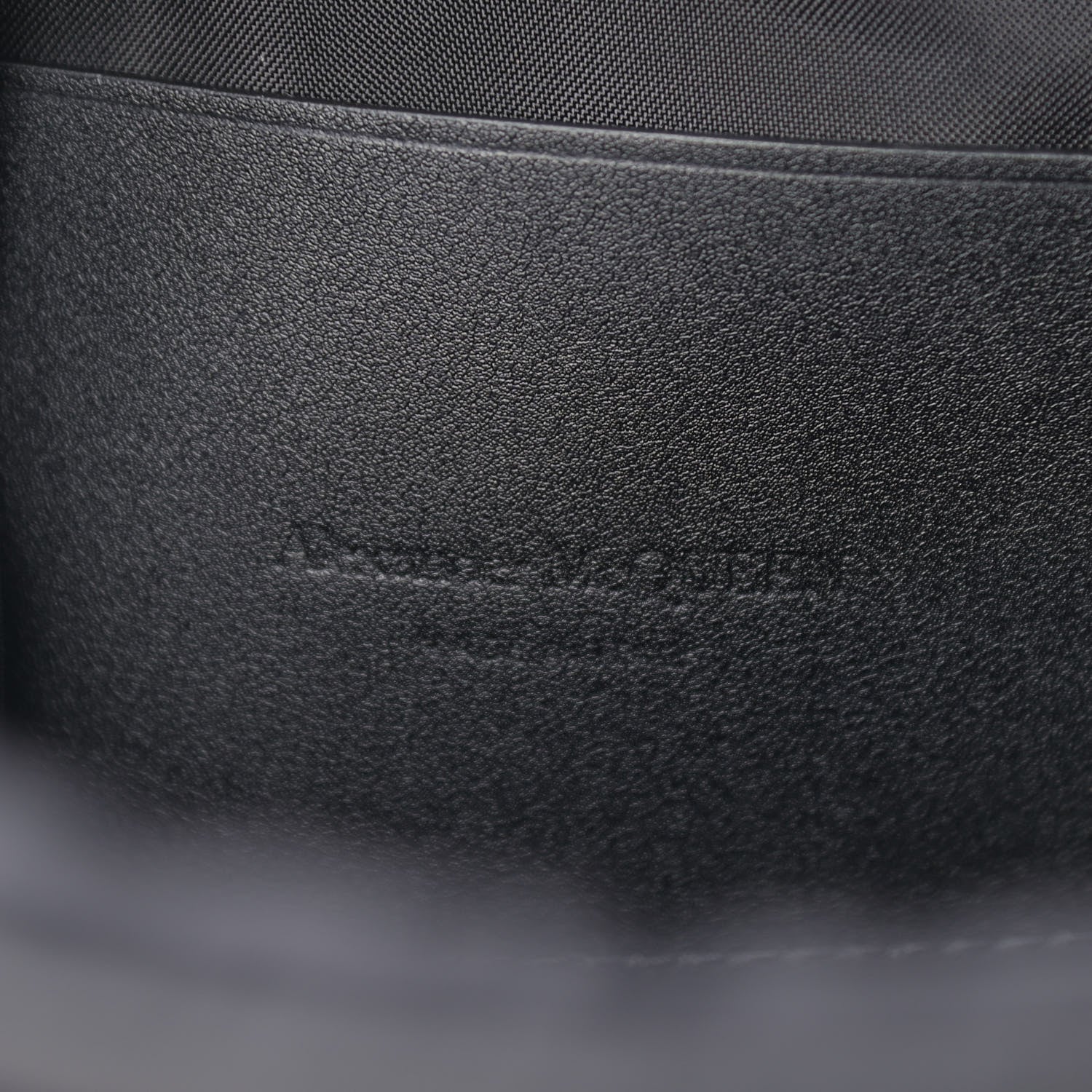 Alexander McQueen Nylon Painted Logo Messenger Bag Black 6 of 9